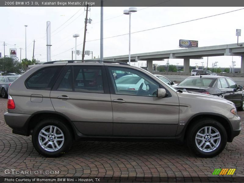 Kalahari Beige Metallic / Beige 2006 BMW X5 3.0i
