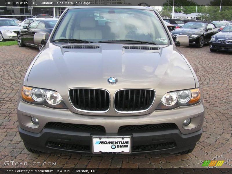 Kalahari Beige Metallic / Beige 2006 BMW X5 3.0i