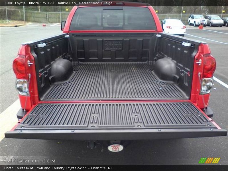 Radiant Red / Beige 2008 Toyota Tundra SR5 X-SP Double Cab