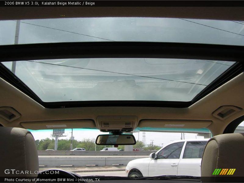 Kalahari Beige Metallic / Beige 2006 BMW X5 3.0i
