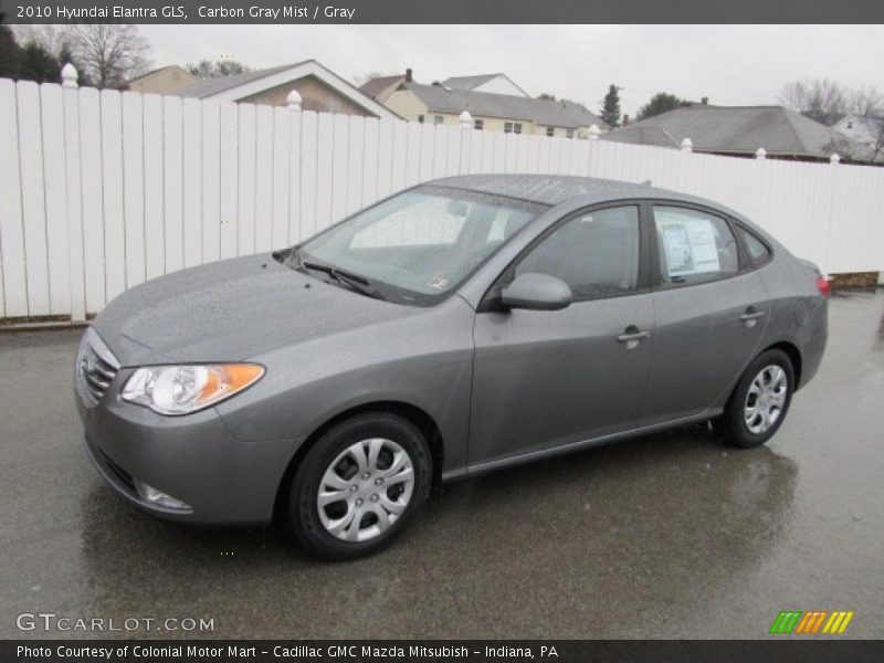 Carbon Gray Mist / Gray 2010 Hyundai Elantra GLS