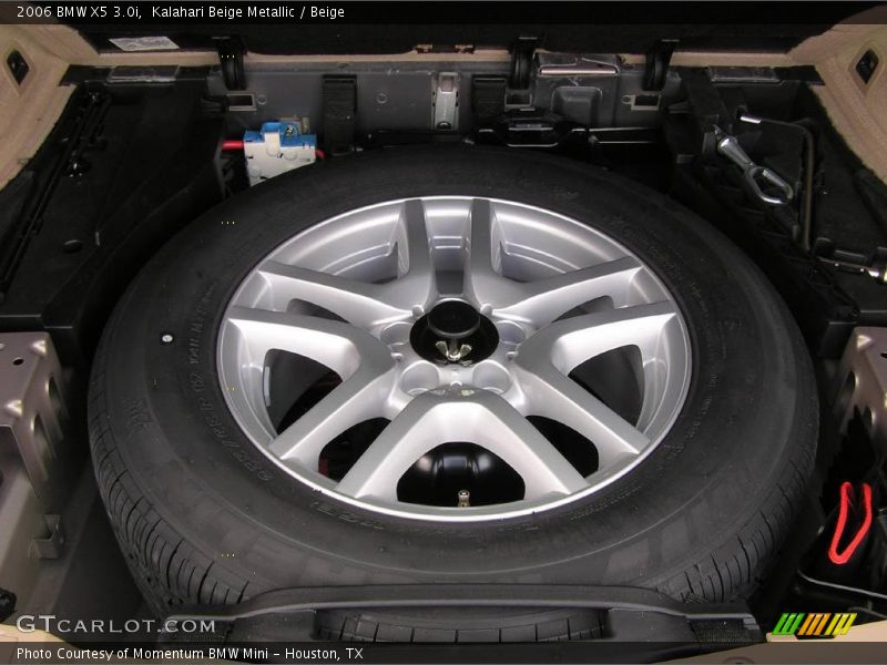 Kalahari Beige Metallic / Beige 2006 BMW X5 3.0i
