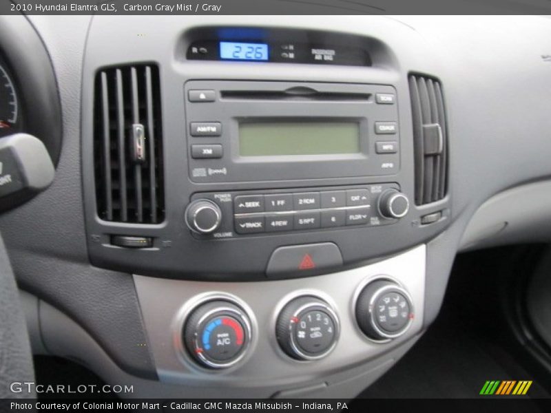 Carbon Gray Mist / Gray 2010 Hyundai Elantra GLS