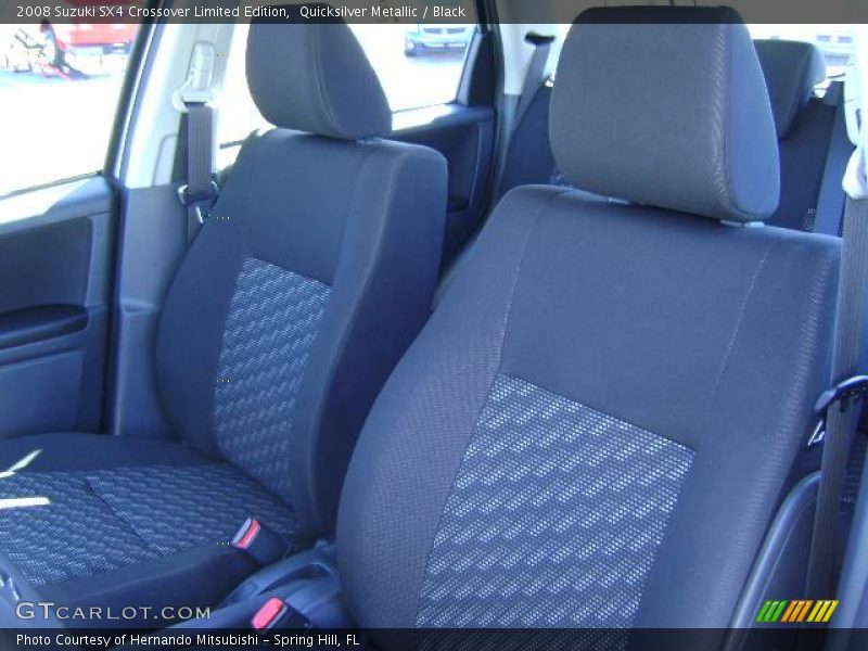 Quicksilver Metallic / Black 2008 Suzuki SX4 Crossover Limited Edition