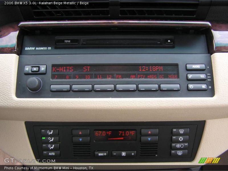 Kalahari Beige Metallic / Beige 2006 BMW X5 3.0i