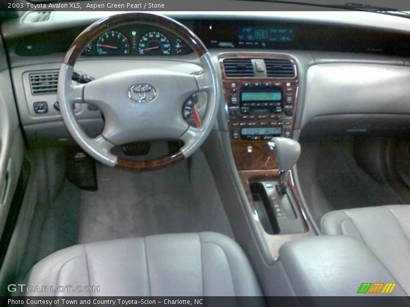 Aspen Green Pearl / Stone 2003 Toyota Avalon XLS