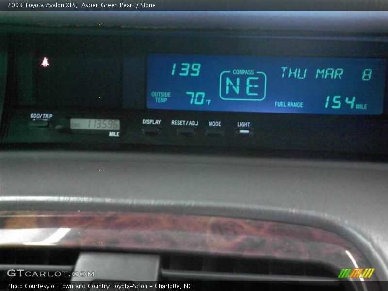 Aspen Green Pearl / Stone 2003 Toyota Avalon XLS