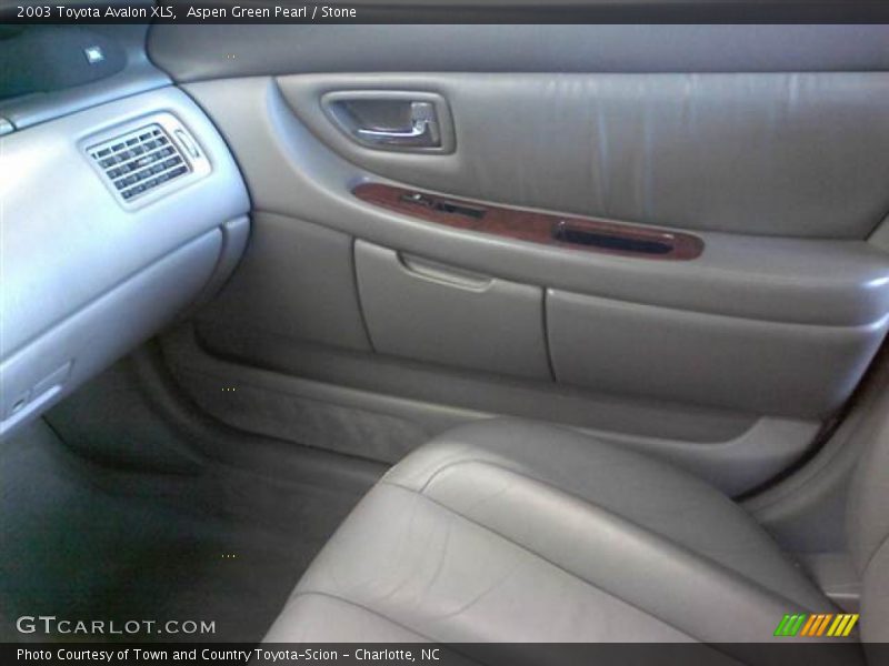 Aspen Green Pearl / Stone 2003 Toyota Avalon XLS
