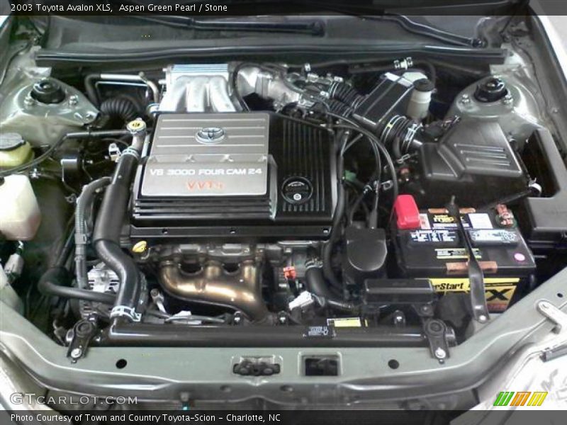Aspen Green Pearl / Stone 2003 Toyota Avalon XLS