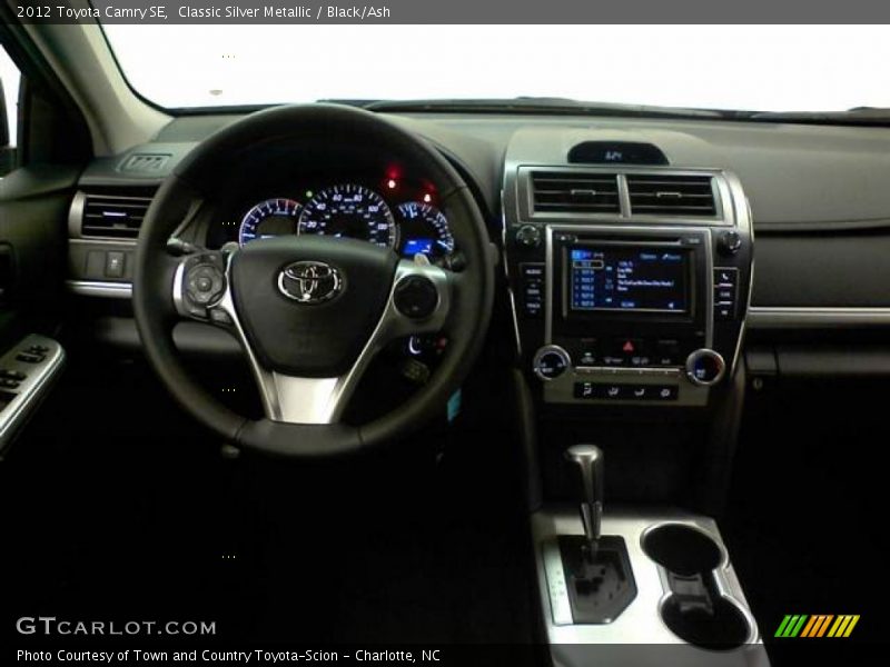 Classic Silver Metallic / Black/Ash 2012 Toyota Camry SE