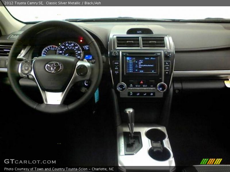 Classic Silver Metallic / Black/Ash 2012 Toyota Camry SE