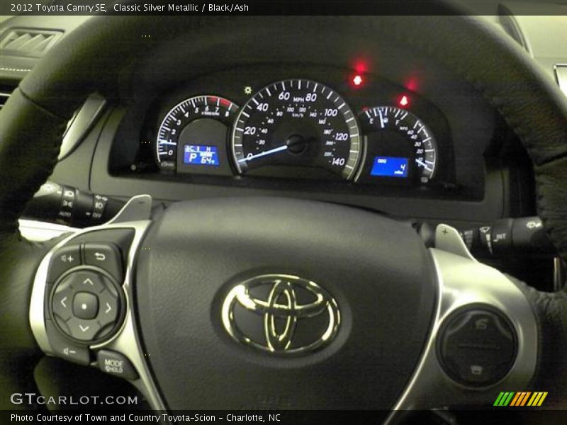 Classic Silver Metallic / Black/Ash 2012 Toyota Camry SE