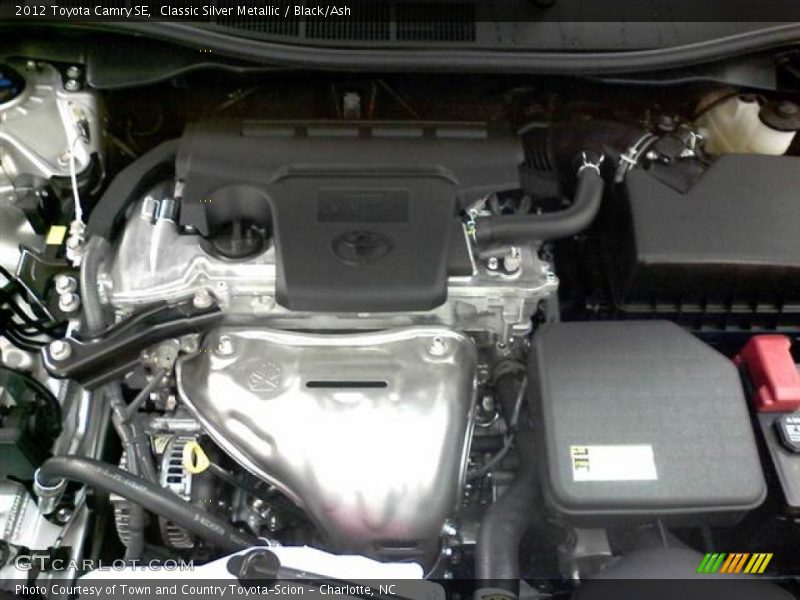 Classic Silver Metallic / Black/Ash 2012 Toyota Camry SE