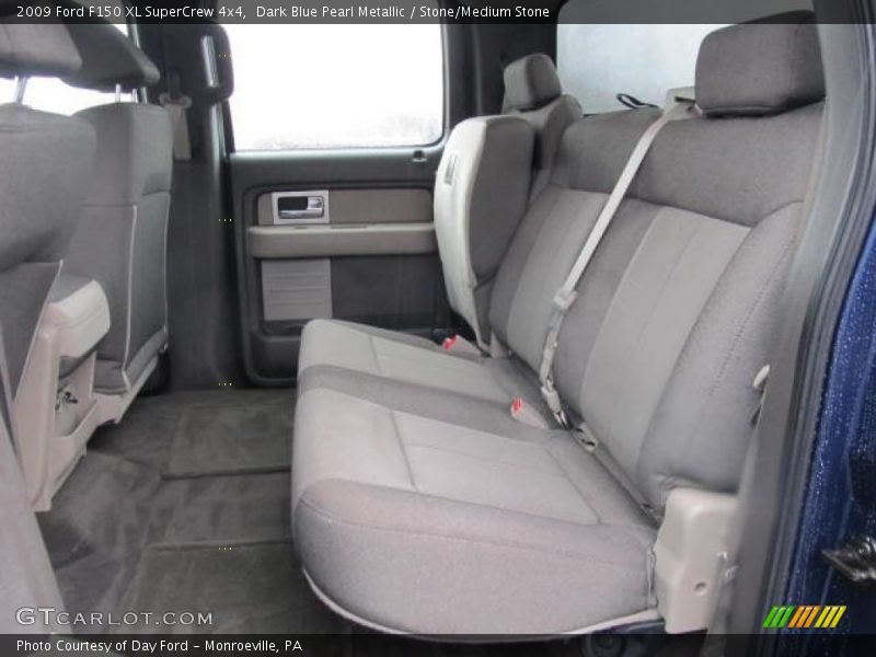Rear Seat of 2009 F150 XL SuperCrew 4x4
