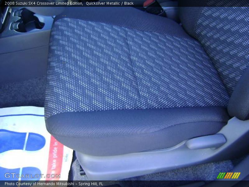 Quicksilver Metallic / Black 2008 Suzuki SX4 Crossover Limited Edition