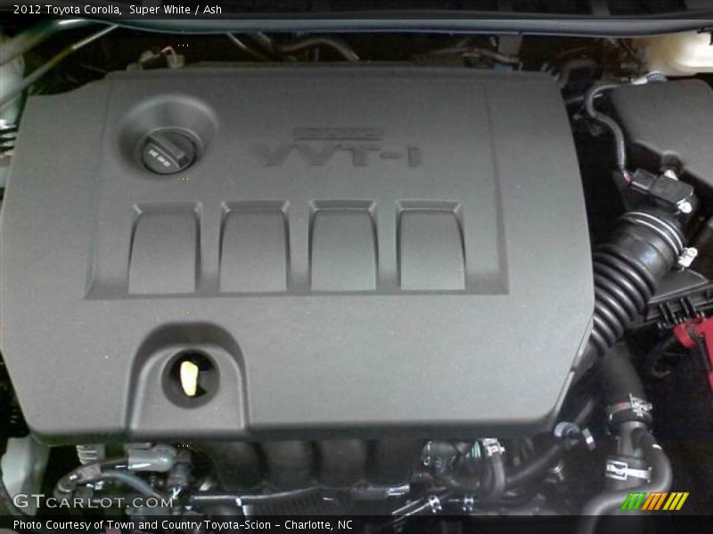 Super White / Ash 2012 Toyota Corolla