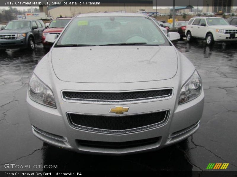 Silver Ice Metallic / Titanium 2012 Chevrolet Malibu LT