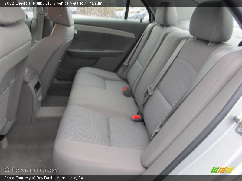 Silver Ice Metallic / Titanium 2012 Chevrolet Malibu LT