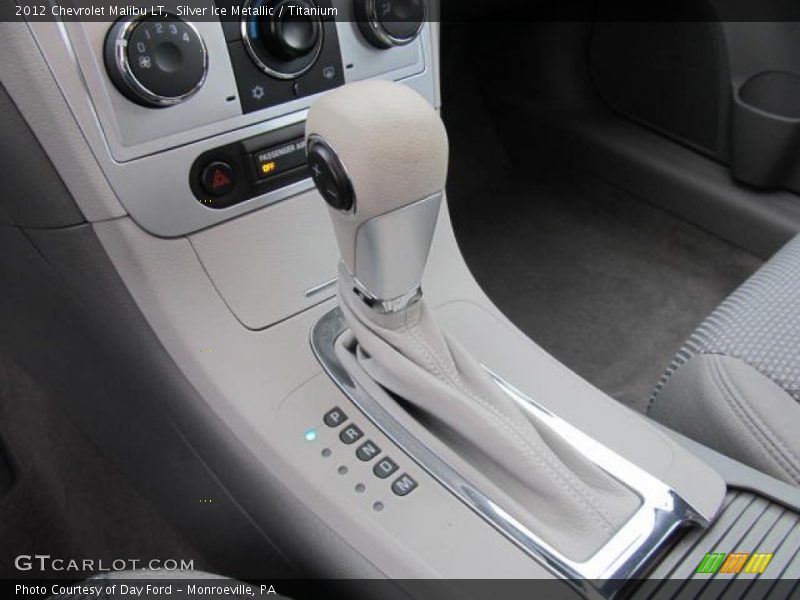 Silver Ice Metallic / Titanium 2012 Chevrolet Malibu LT