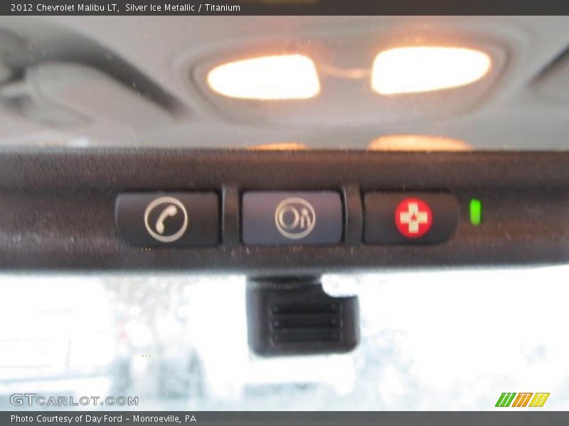 Silver Ice Metallic / Titanium 2012 Chevrolet Malibu LT