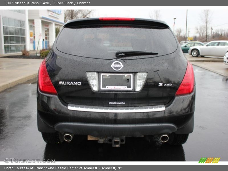 Super Black / Charcoal 2007 Nissan Murano S AWD