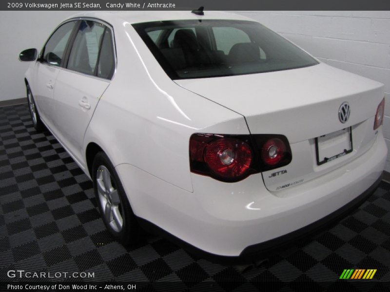 Candy White / Anthracite 2009 Volkswagen Jetta SE Sedan