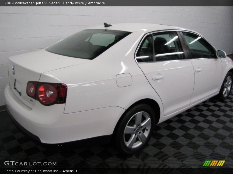 Candy White / Anthracite 2009 Volkswagen Jetta SE Sedan