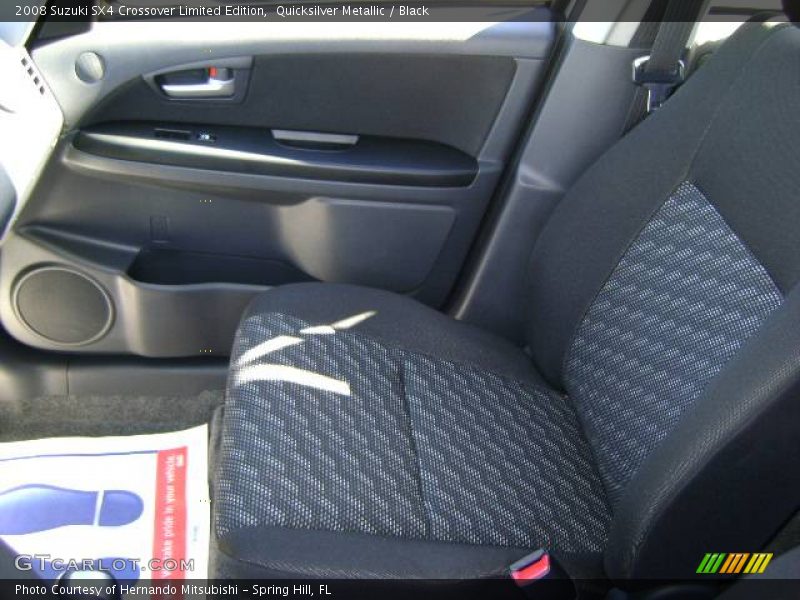 Quicksilver Metallic / Black 2008 Suzuki SX4 Crossover Limited Edition