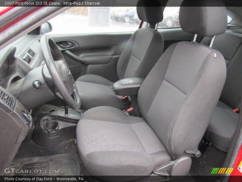  2007 Focus ZX3 SE Coupe Charcoal Interior