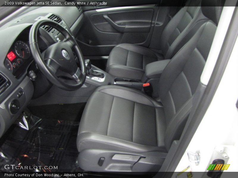 Candy White / Anthracite 2009 Volkswagen Jetta SE Sedan