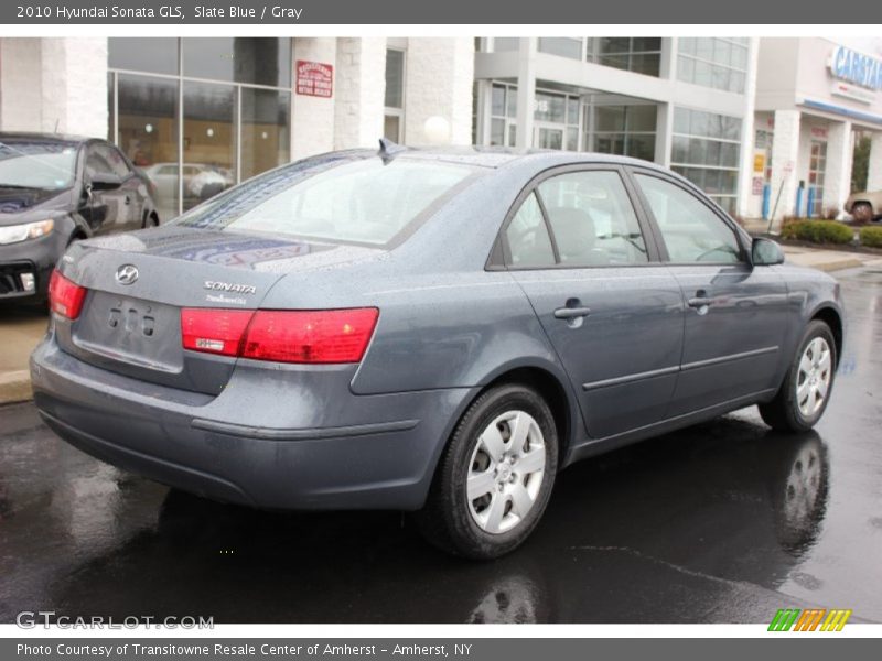 Slate Blue / Gray 2010 Hyundai Sonata GLS