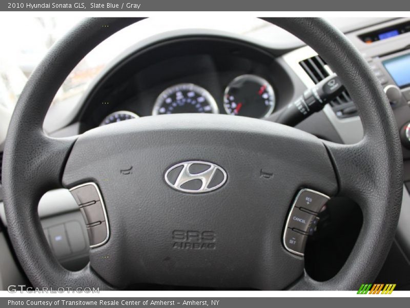 Slate Blue / Gray 2010 Hyundai Sonata GLS