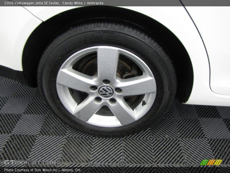 Candy White / Anthracite 2009 Volkswagen Jetta SE Sedan