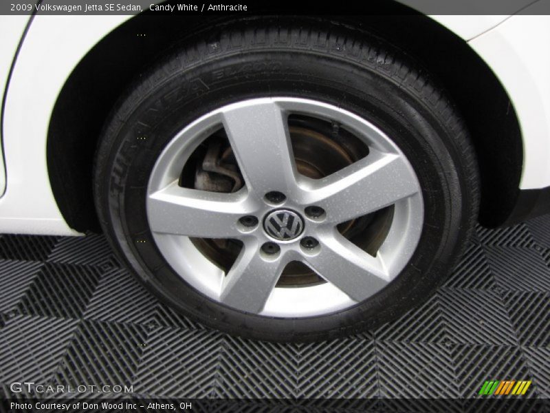 Candy White / Anthracite 2009 Volkswagen Jetta SE Sedan