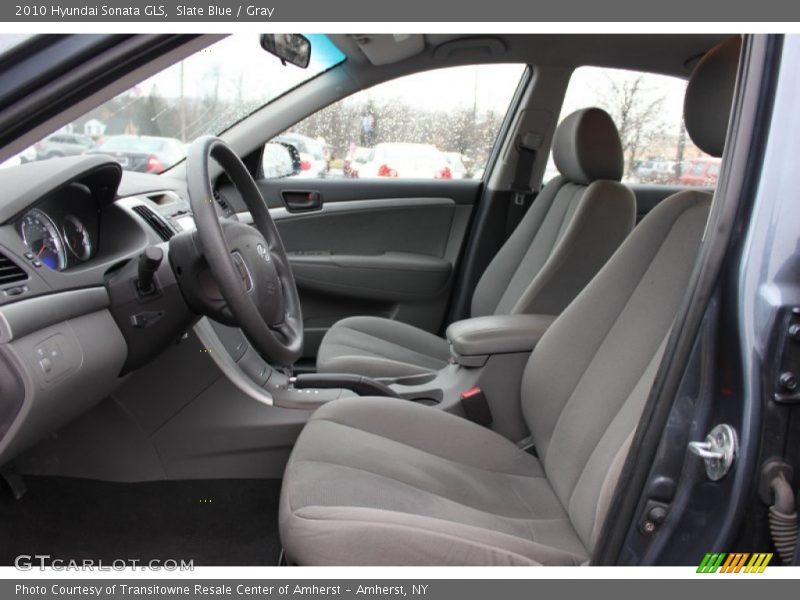 Slate Blue / Gray 2010 Hyundai Sonata GLS