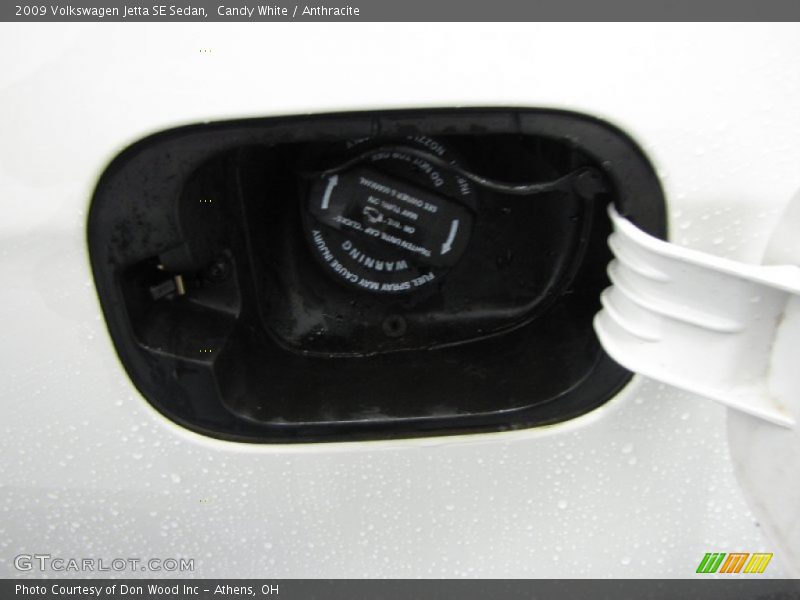 Candy White / Anthracite 2009 Volkswagen Jetta SE Sedan