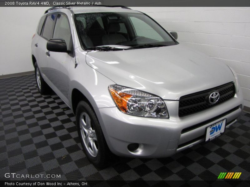 Classic Silver Metallic / Ash 2008 Toyota RAV4 4WD