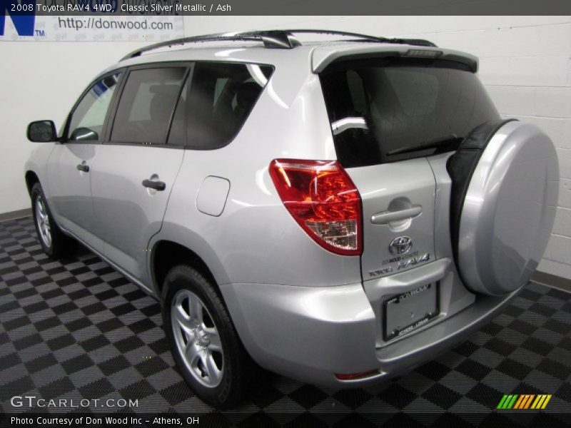 Classic Silver Metallic / Ash 2008 Toyota RAV4 4WD
