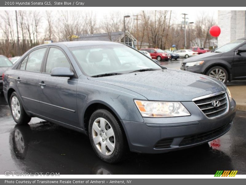 Slate Blue / Gray 2010 Hyundai Sonata GLS