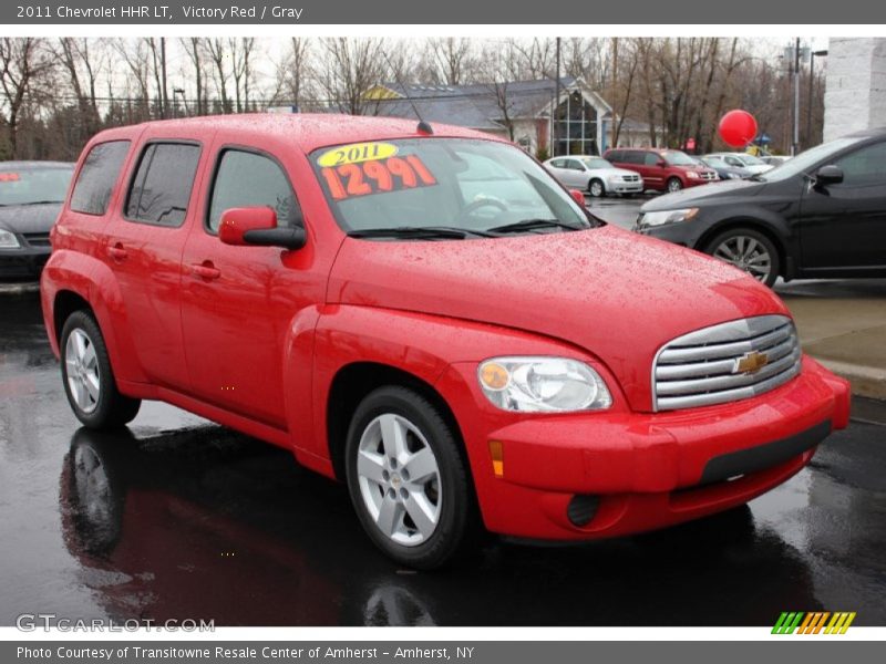 Victory Red / Gray 2011 Chevrolet HHR LT