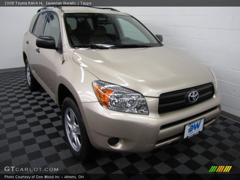 Savannah Metallic / Taupe 2008 Toyota RAV4 I4