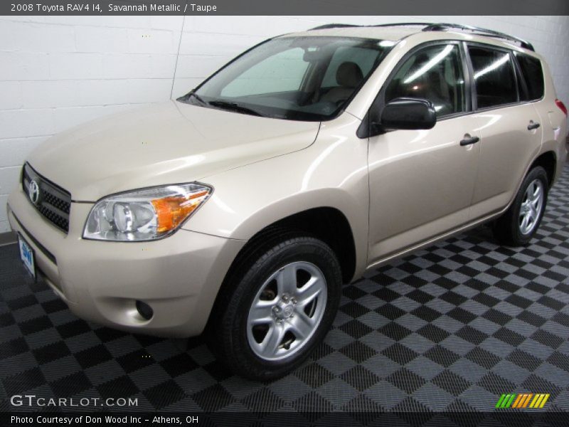 Savannah Metallic / Taupe 2008 Toyota RAV4 I4