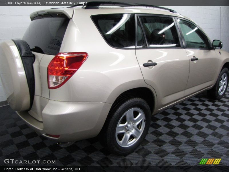 Savannah Metallic / Taupe 2008 Toyota RAV4 I4