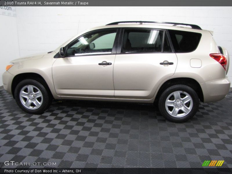 Savannah Metallic / Taupe 2008 Toyota RAV4 I4