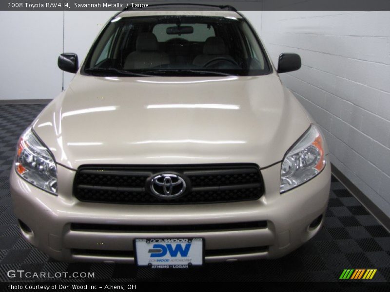 Savannah Metallic / Taupe 2008 Toyota RAV4 I4
