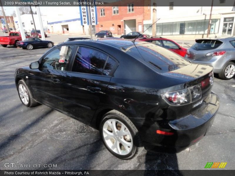 Black Mica / Black 2009 Mazda MAZDA3 i Touring Sedan