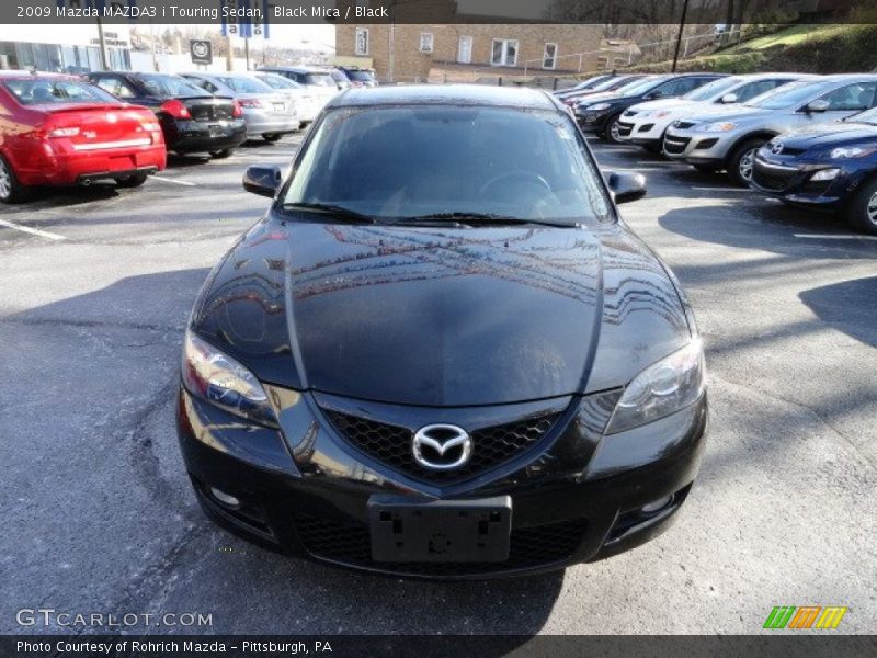 Black Mica / Black 2009 Mazda MAZDA3 i Touring Sedan