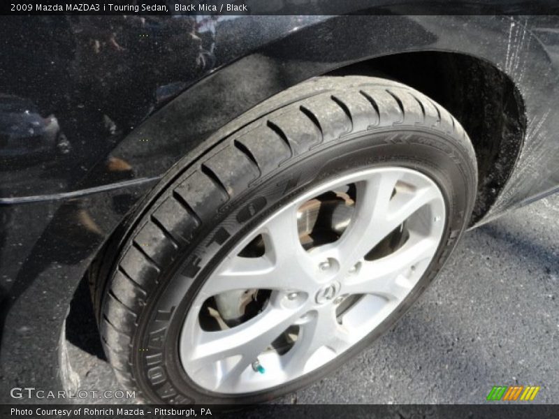 Black Mica / Black 2009 Mazda MAZDA3 i Touring Sedan
