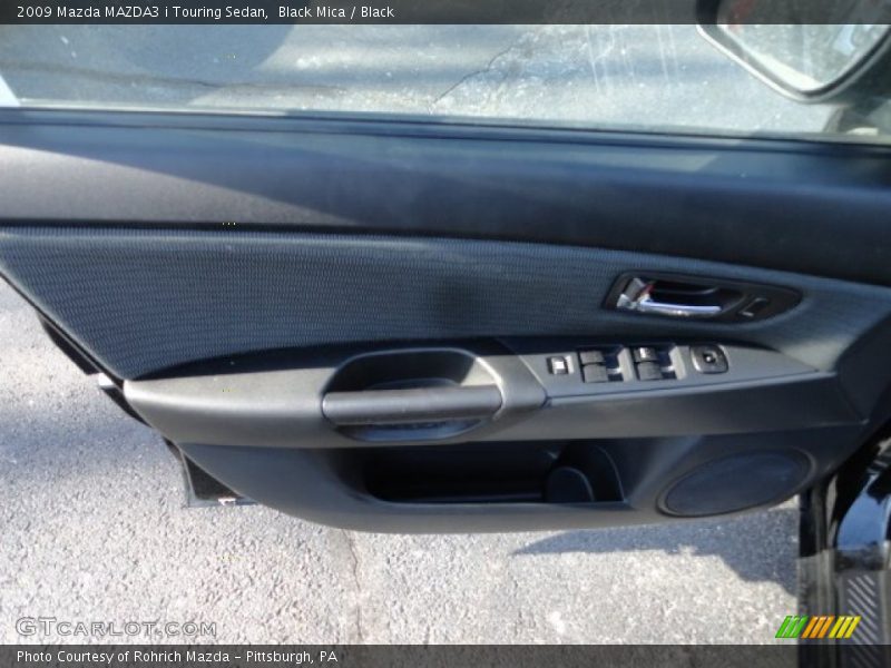 Black Mica / Black 2009 Mazda MAZDA3 i Touring Sedan