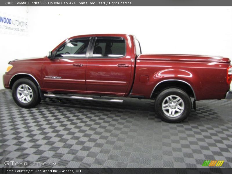 Salsa Red Pearl / Light Charcoal 2006 Toyota Tundra SR5 Double Cab 4x4